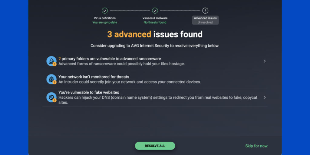 AVG Free Antivirus for Mac
