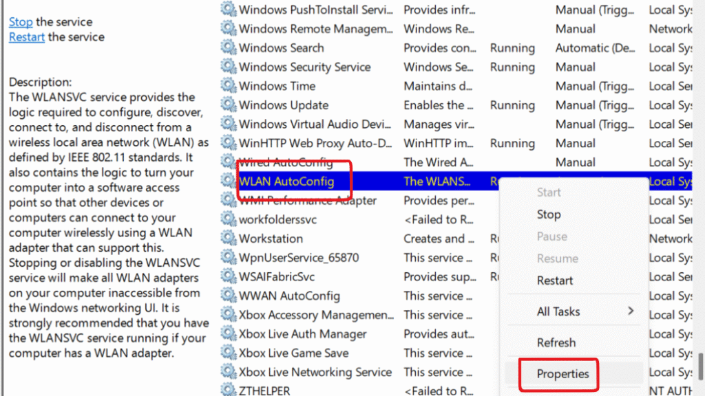 No Internet on windows