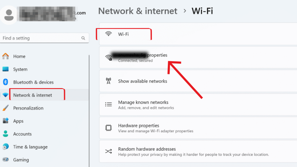 No Internet