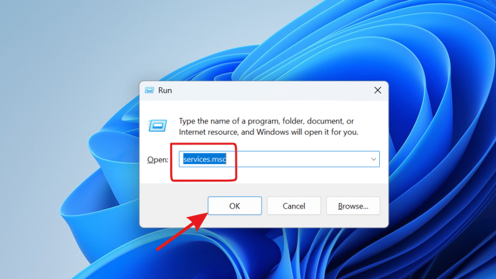 Disable SysMain on Windows 11