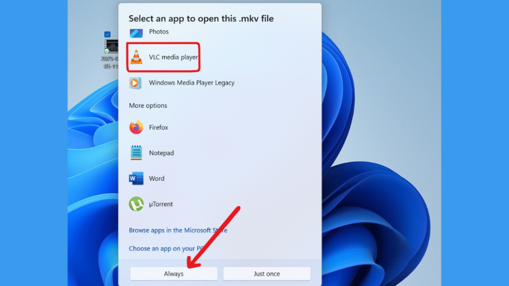 default media player