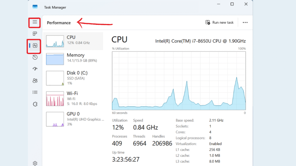 System Uptime
