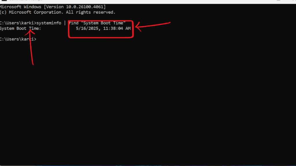 System Uptime