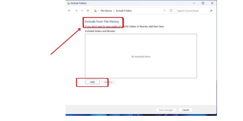 file history backups